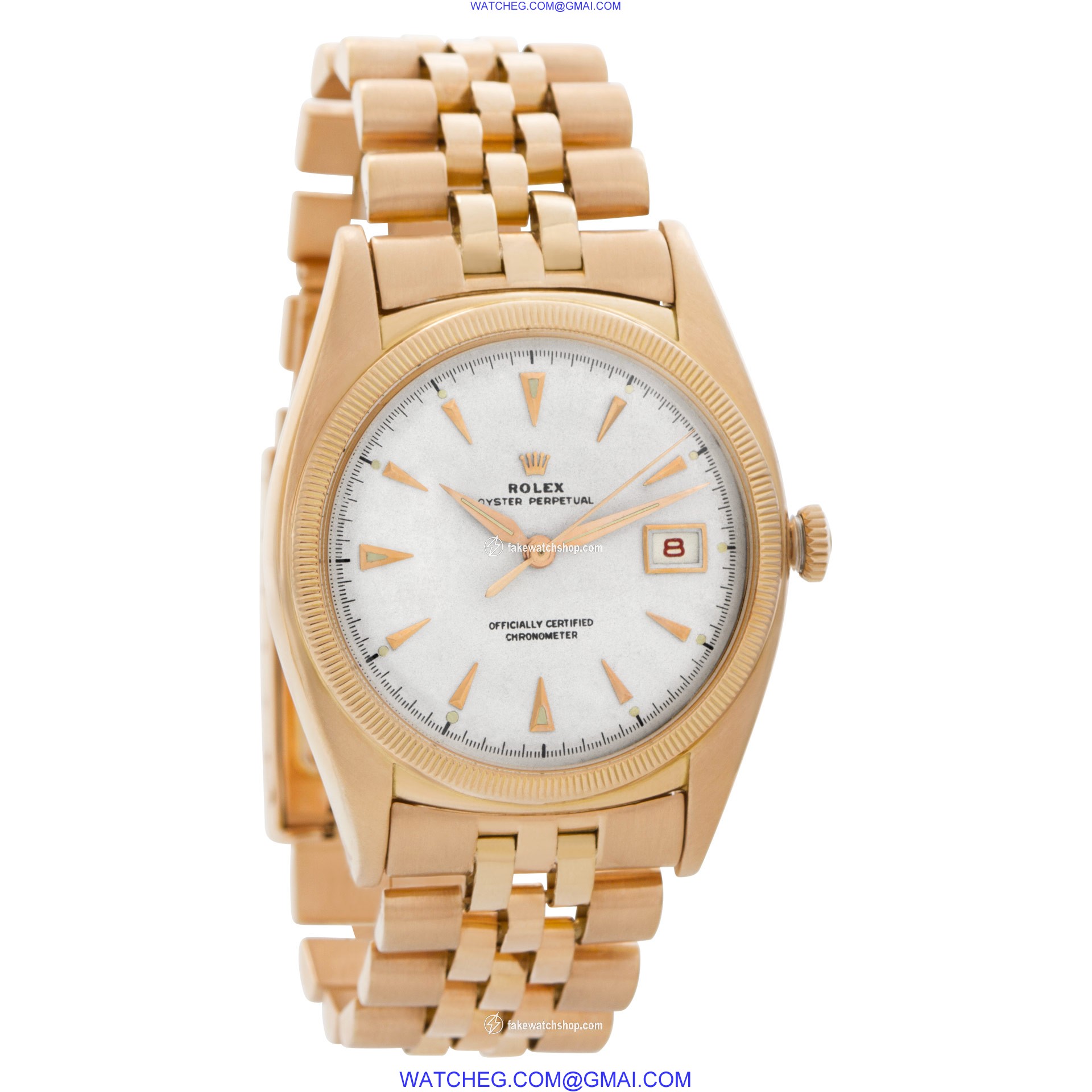 Rolex 6105 Oyster Perpetual Automatic Male 18k yellow gold 4