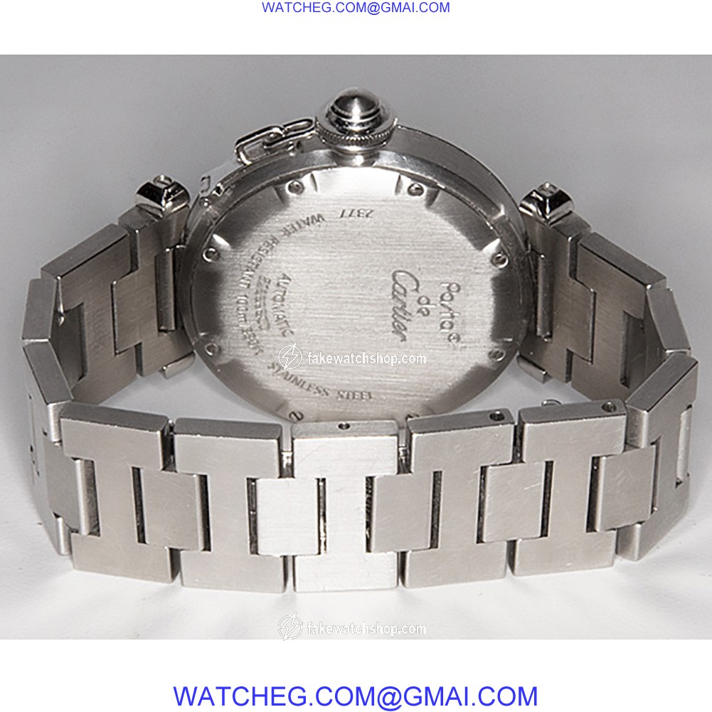 Cartier W31078M7 Pasha Automatic Unisex Stainless Steel 4