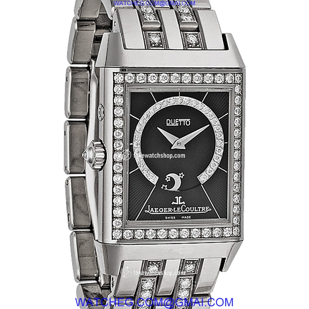 Jaeger LeCoultre 269.3.54 Reverso Duetto Duo Manual Unisex 18k White Gold 4
