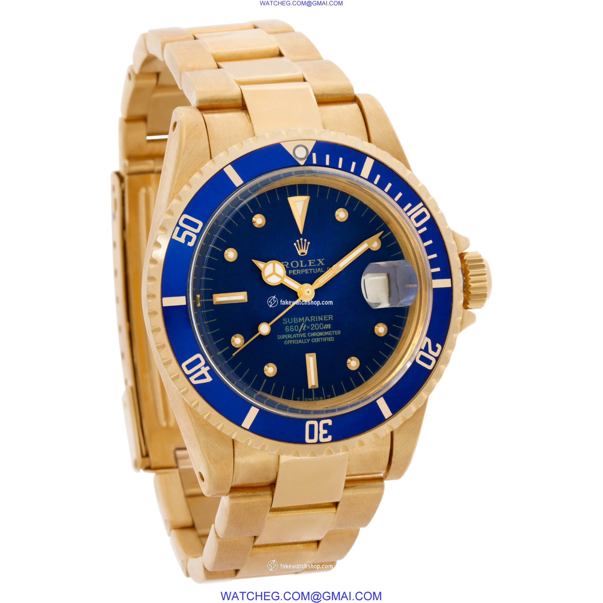 Rolex 1680 Submariner Automatic Male 18k yellow gold 4