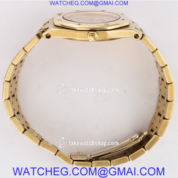 Audemars Piguet c39685 Royal Oak Quartz Female 18k yellow gold 4