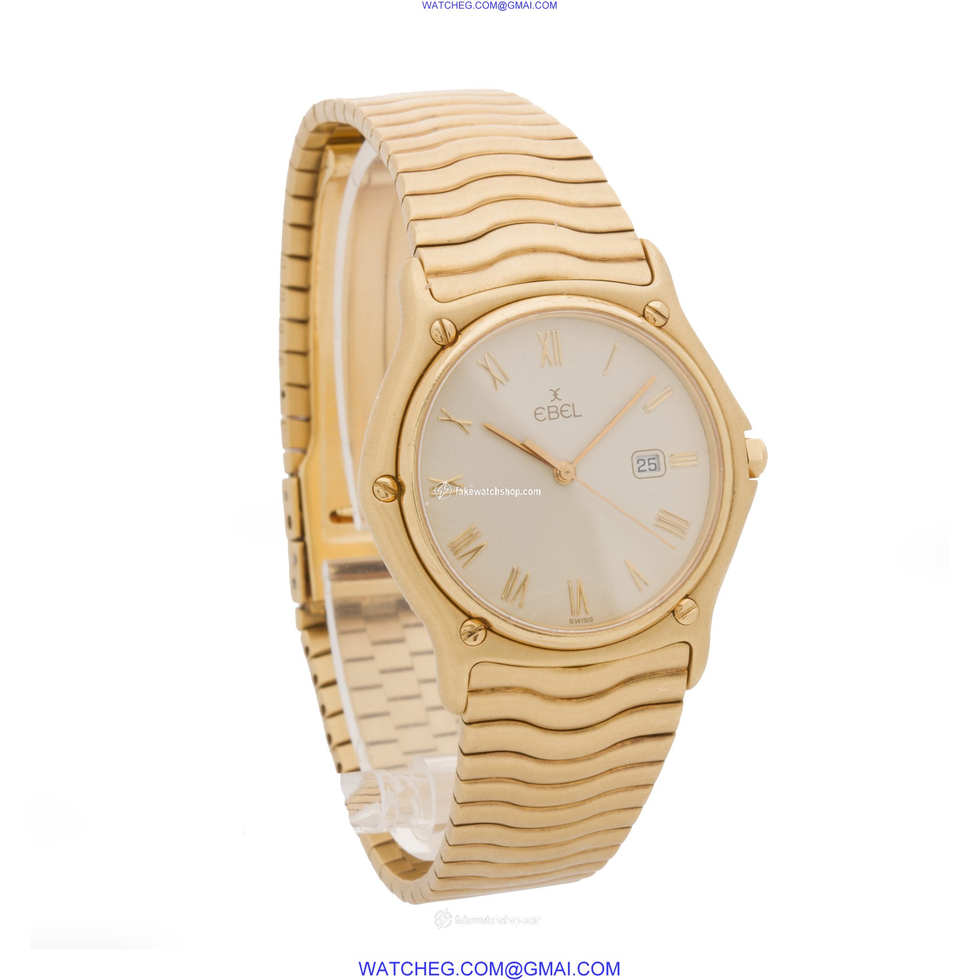 Ebel 883903 Sportwave Quartz Male 18k yellow gold 4
