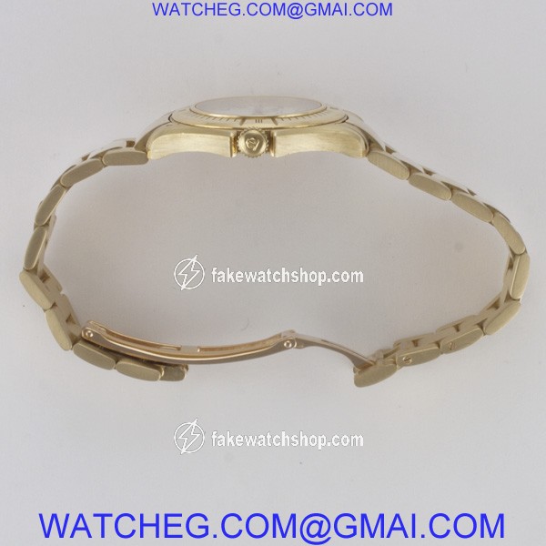 Baume & Mercier MV045109 Classic Quartz Female 18k yellow gold 4