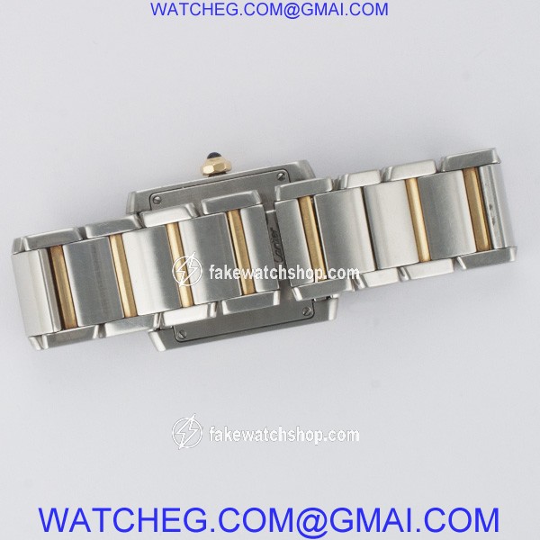 Cartier W51012Q4 Tank Francaise Quartz Unisex Stainless Steel 4