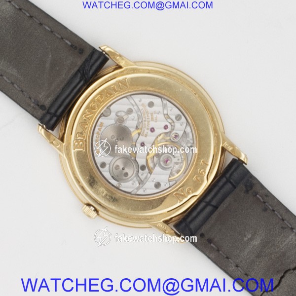 Blancpain 0021 Villeret Manual Male 18k yellow gold 4