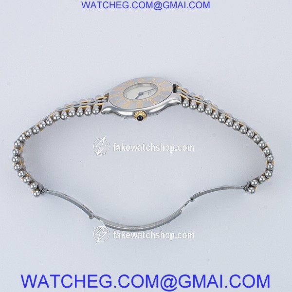 Cartier 125000P Must de Quartz Female Stainless Steel 4
