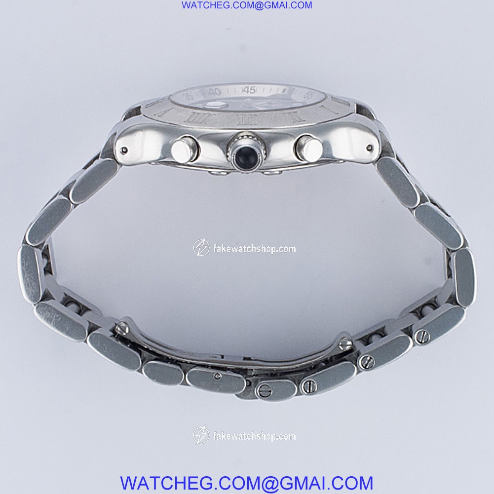 Cartier w10172t2 Chronoscaph Quartz Male Stainless Steel 4