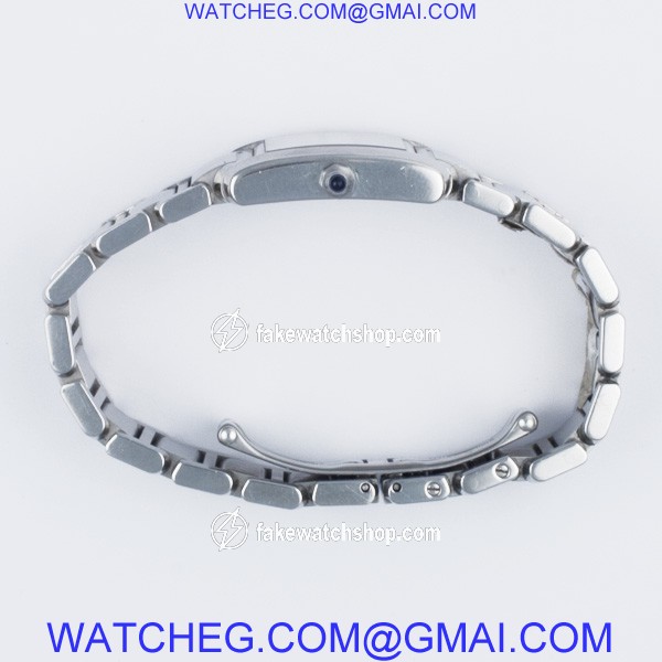 Cartier W51008Q3 Tank Francaise Quartz Female Stainless Steel 4