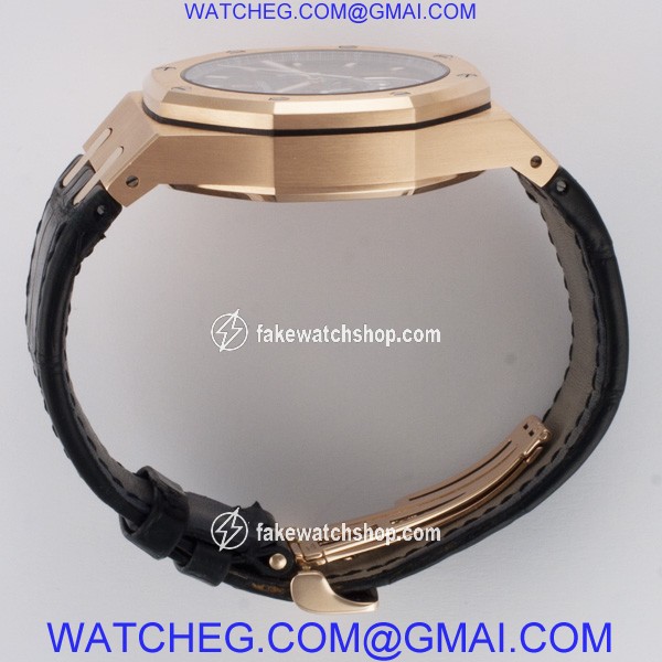 Audemars Piguet 25977or.oo.d002cr.01 Royal Oak Tourbillon Manual Male 18k Pink Gold 4