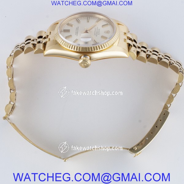 Rolex 16018 Datejust Automatic Male 18k yellow gold 4