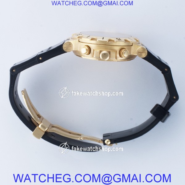 Bvlgari sc38g Scuba Automatic Male 18k yellow gold 4