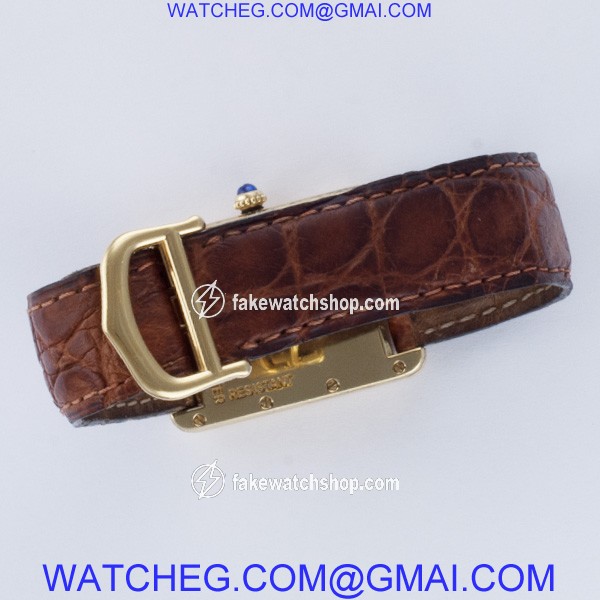 Cartier w1017454 Tank Vermeil Quartz Male Vermeil 4