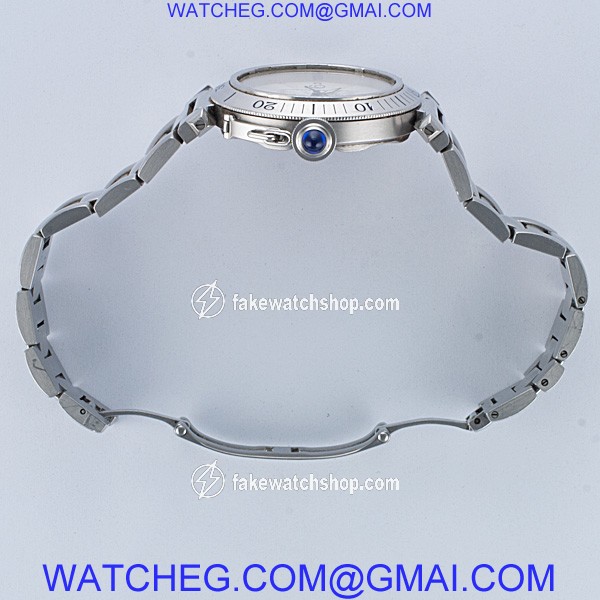 Cartier W31040H3 Pasha Automatic Male Stainless Steel 4