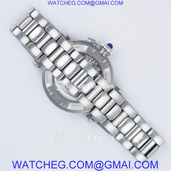 Cartier W31017H3 Pasha Automatic Male Stainless Steel 4
