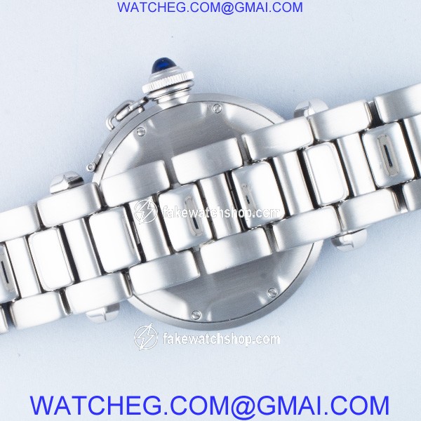 Cartier W31074M7 Pasha Automatic Unisex Stainless Steel 4