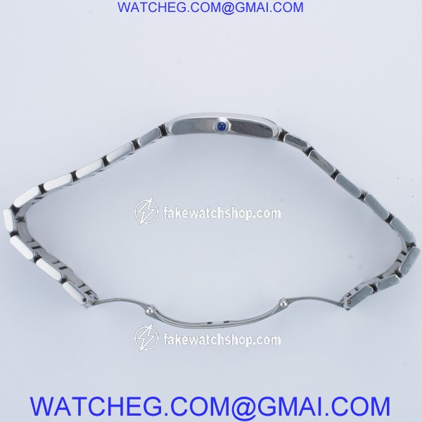 Cartier W51001Q3 Tank Francaise Quartz Unisex Stainless Steel 4