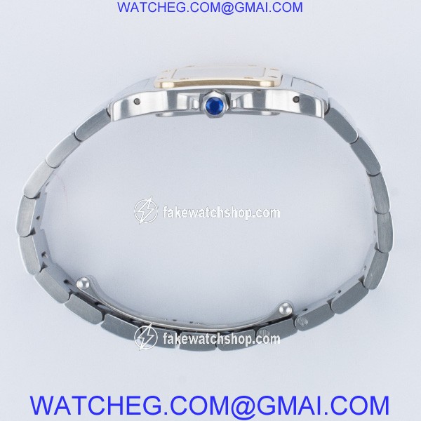 Cartier W20012C4 Santos Quartz Female Stainless Steel 4