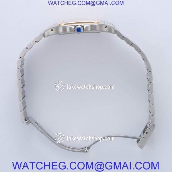 Cartier W20011C4 Santos Quartz Male Stainless Steel 4