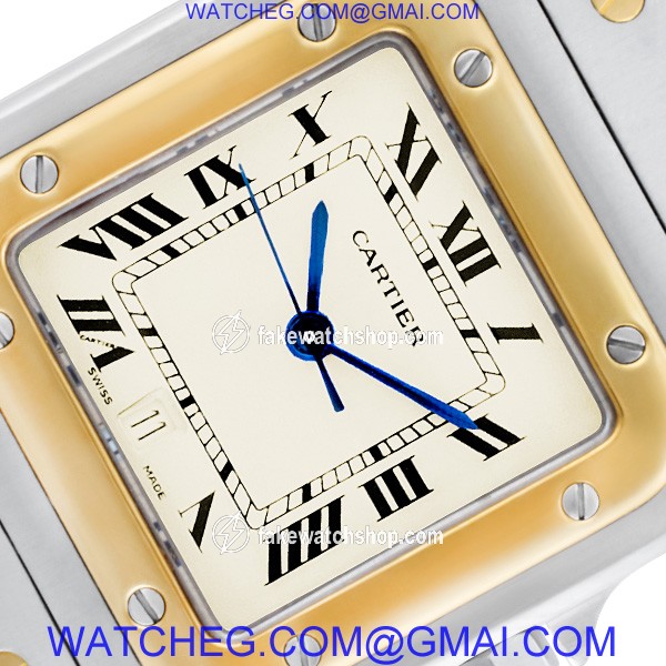 Cartier W20011C4 Santos Quartz Male Stainless Steel 4