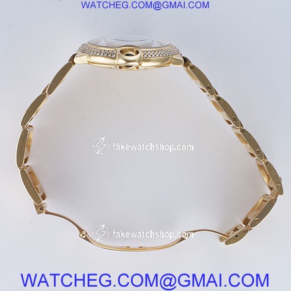 Cartier WE9005Z3 Ballon Bleu Automatic Unisex 18k yellow gold 4