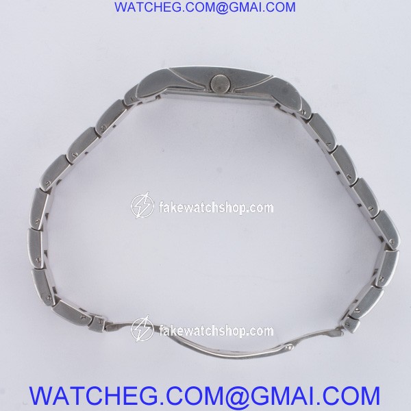 Bvlgari RTW39G Rettangolo Quartz Female 18k White Gold 4