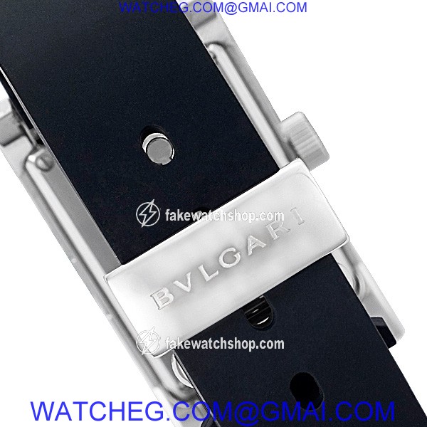 Bvlgari rt39s Rettangolo Quartz Female Stainless Steel 4