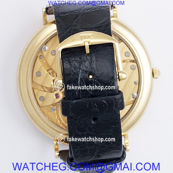 IWC IWC 3605 Moon Phase Manual Male 18k yellow gold 4
