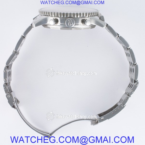 Breitling A48330 Montbrillant Manual Male Stainless Steel 4