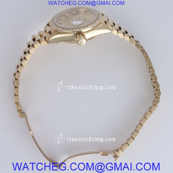 Rolex 69178 Datejust Automatic Female 18k yellow gold 4