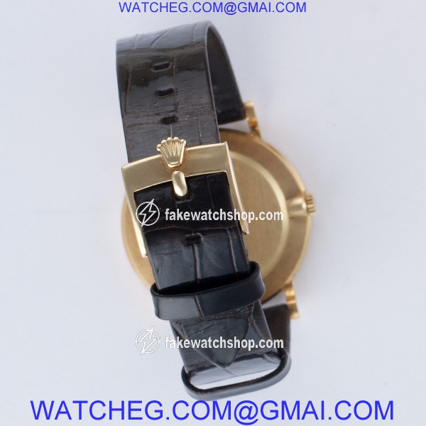 Rolex 5114 Cellini Quartz Male 18k yellow gold 4