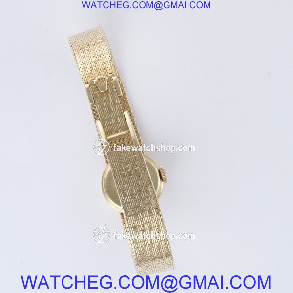 Rolex 8271 Classic Manual Female 18k yellow gold 4