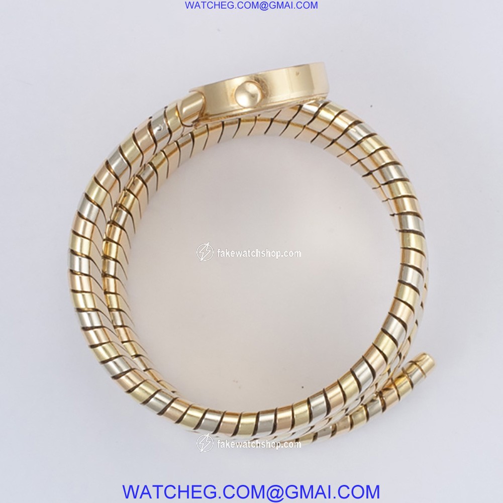 Bvlgari BB 19 iT Tubogas Quartz Female 18k yellow gold 4
