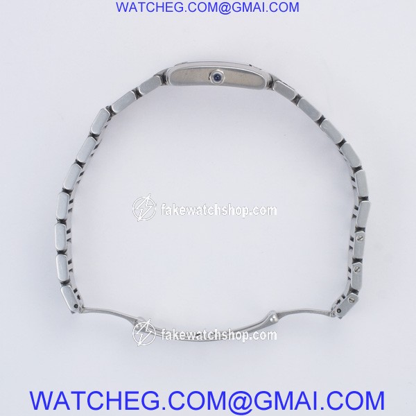 Cartier W51008Q3 Tank Francaise Quartz Female Stainless Steel 4