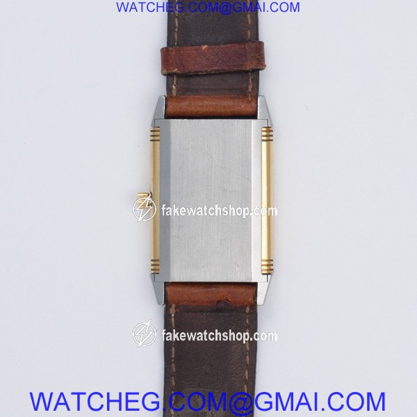 Jaeger LeCoultre 250.5.11 Reverso Quartz Male 18k gold & Stainless Steel 4