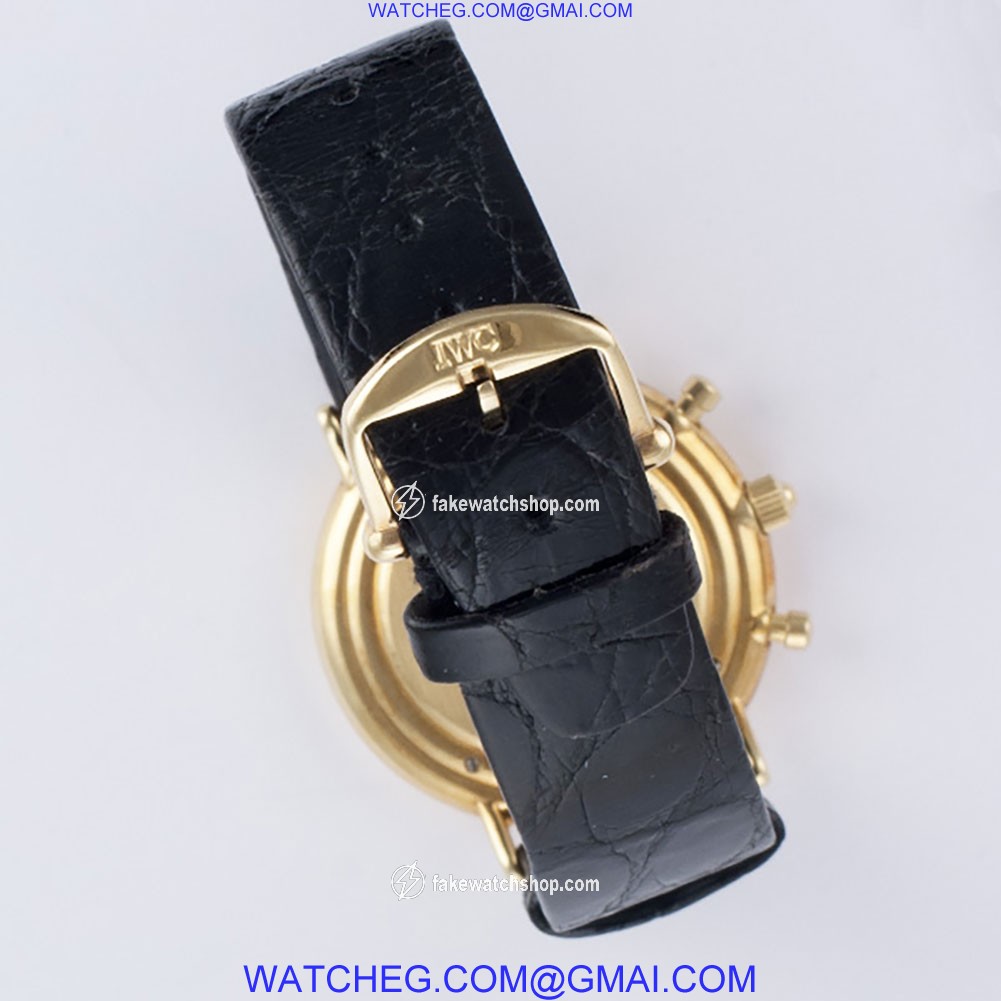 IWC IWC 3632 Chronograph Quartz Male 18k yellow gold 4