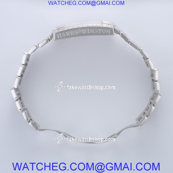 Harry Winston 310uqsrw-008262 AVENUE Quartz Male 18k White Gold 4
