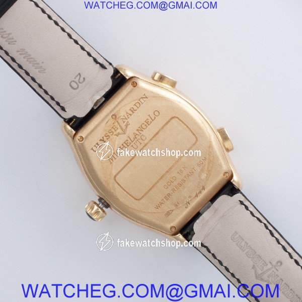 Ulysse Nardin 226-11 Michaelangelo Automatic Male 18k yellow gold 4