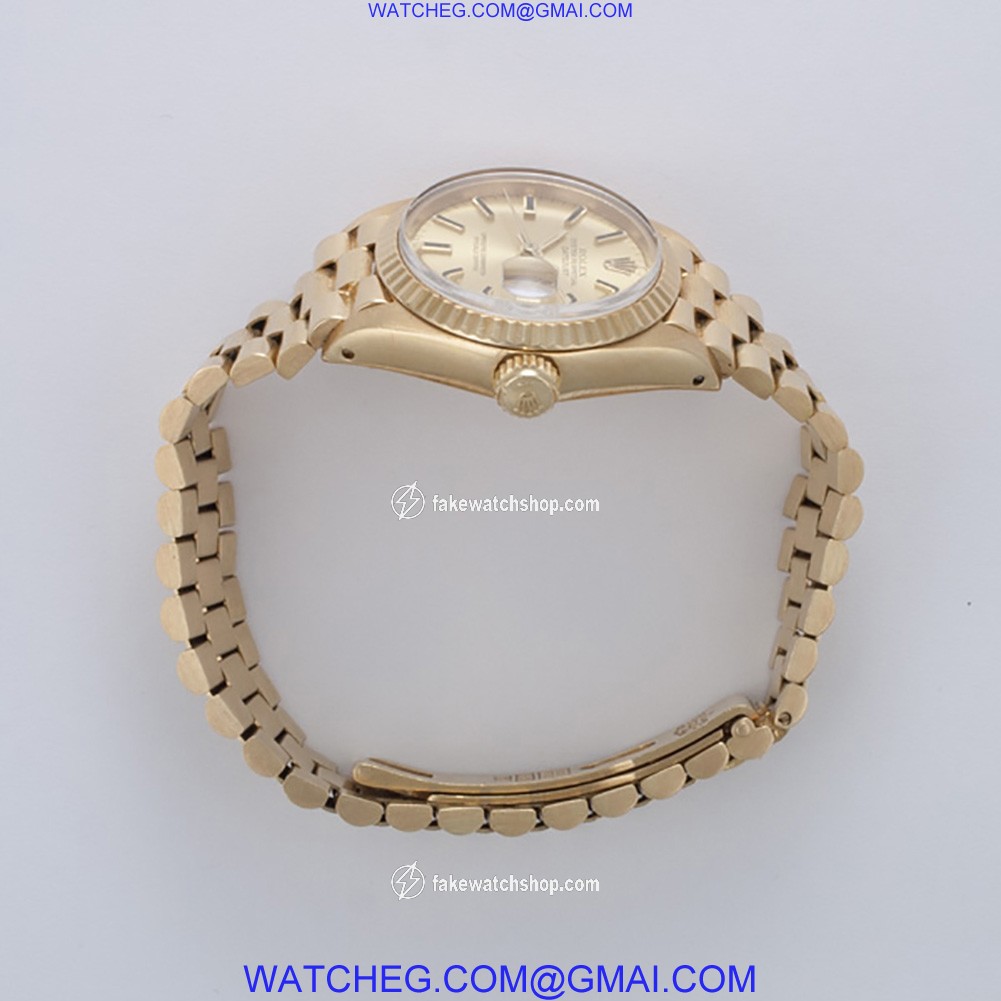Rolex 6917 Datejust Automatic Female 18k yellow gold 4
