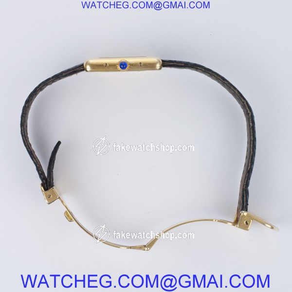 Cartier 45634 Tank Vermeil Quartz Female Vermeil 4
