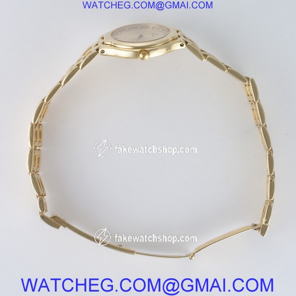 Omega 41601500 De Ville Quartz Female 18k yellow gold 4