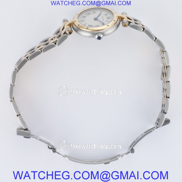 Cartier 1057920 VLC Quartz Female Stainless Steel 4