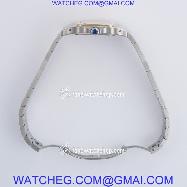 Cartier W20011C4 Santos Quartz Male Stainless Steel 4