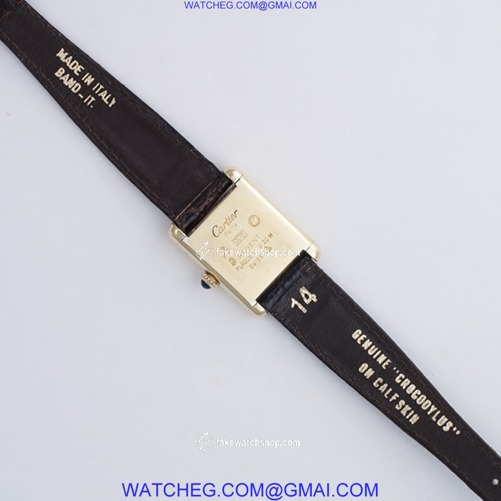Cartier Cartier 2285 Tank Vermeil Manual Female Vermeil 4