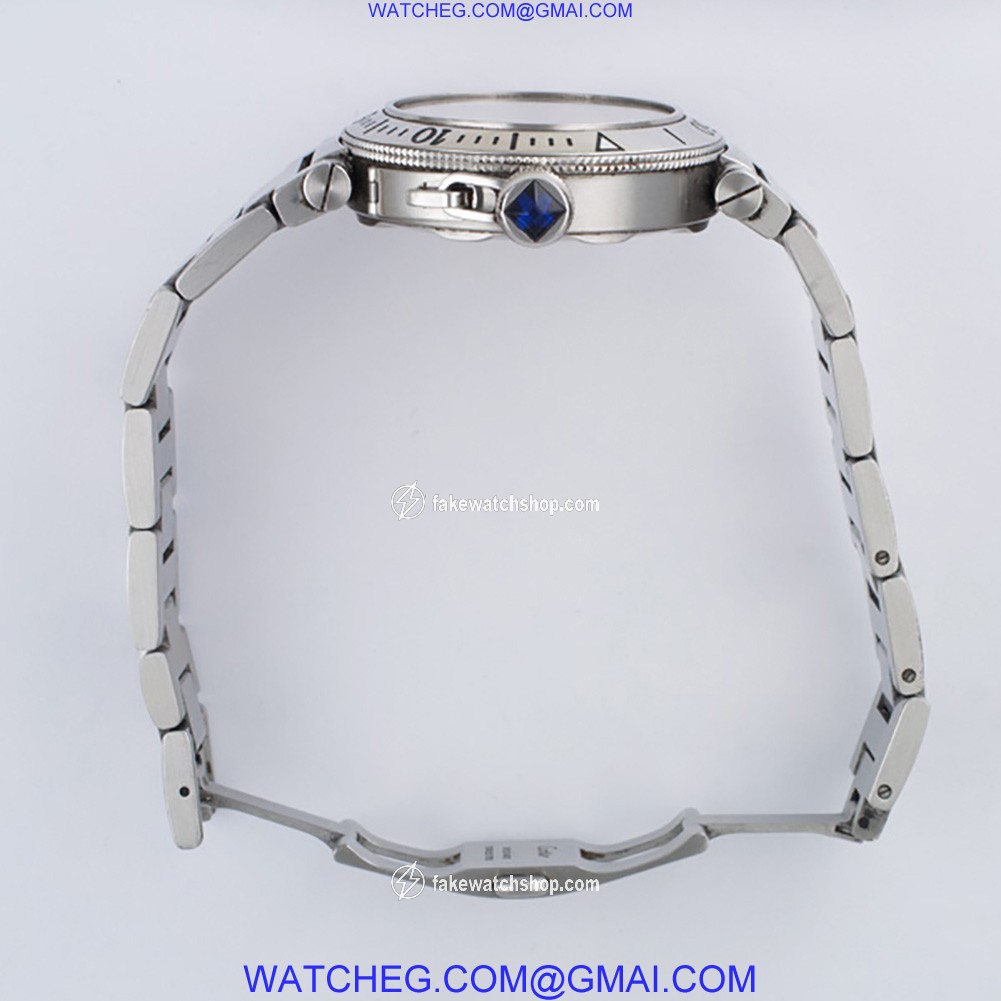 Cartier W31080M7 Pasha Seatimer Automatic Male Stainless Steel 4