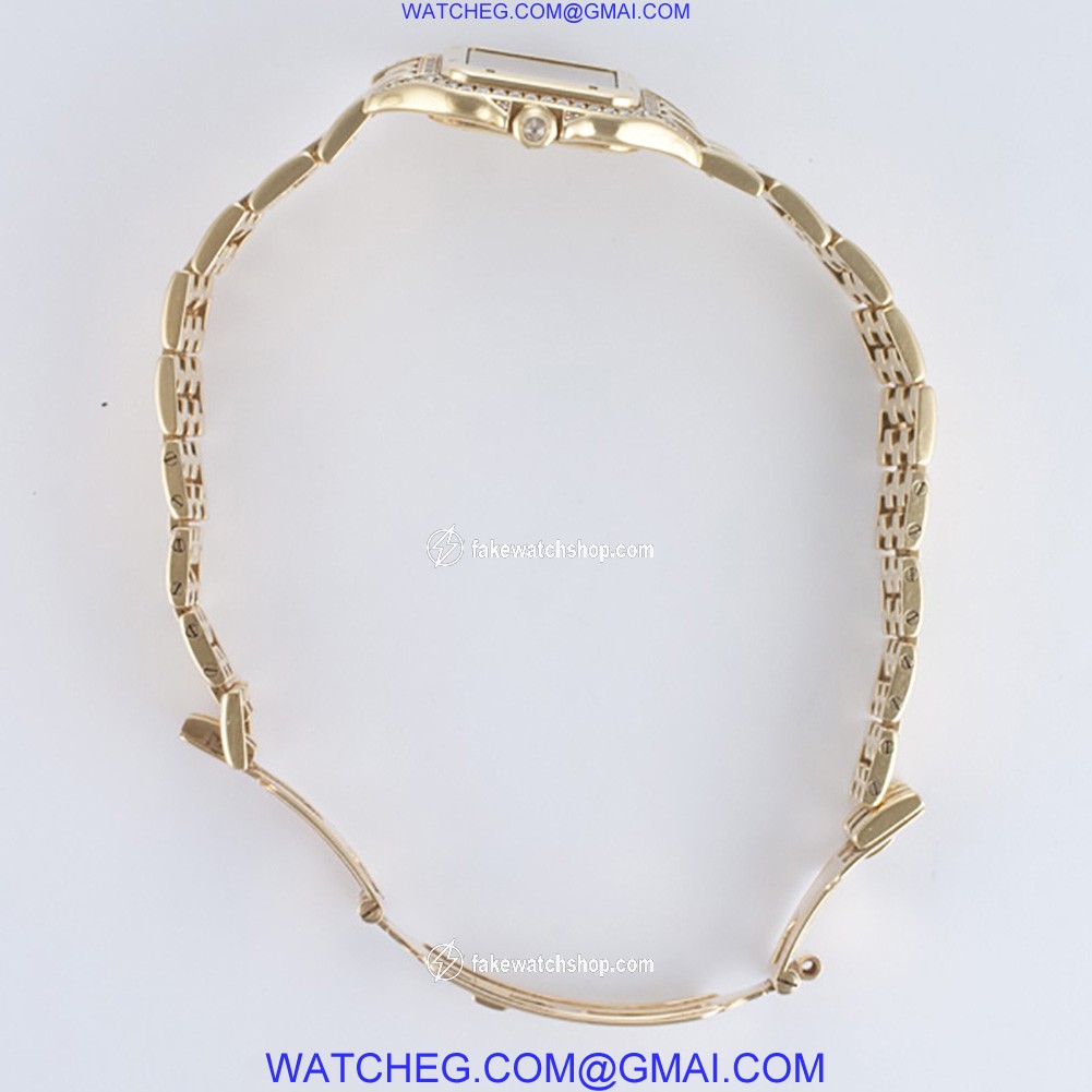 Cartier 12802 Panthere Quartz Female 18k yellow gold 4