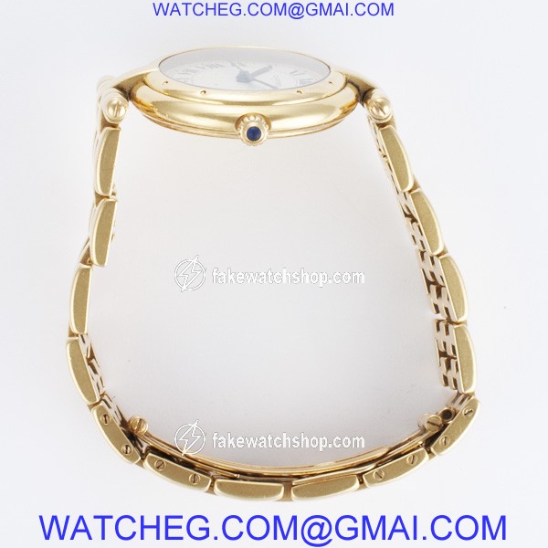Cartier 883964 VLC Quartz Unisex 18k yellow gold 4
