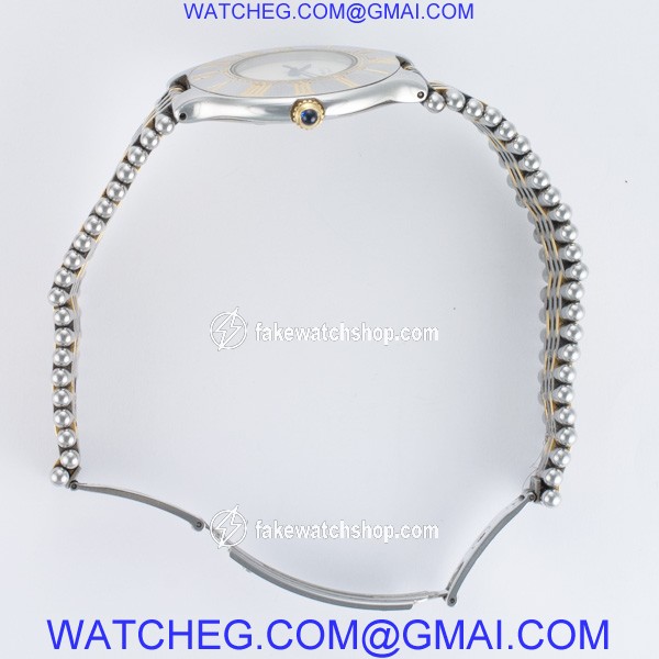 Cartier 126000p 21 Quartz Male Stainless Steel 4