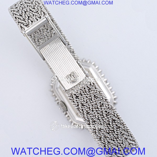 Omega Omega 4042 De Ville Manual Female 18k White Gold 4