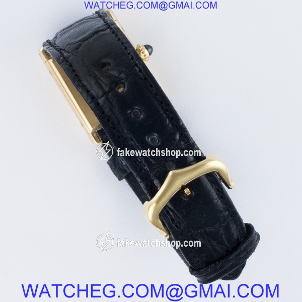 Cartier Cartier 1034 Tank Manual Female 18k yellow gold 4