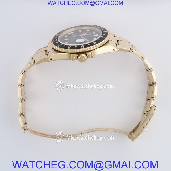 Rolex 16718 GMT-Master II Automatic Male 18k yellow gold 4